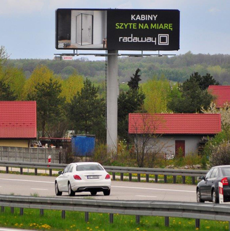 Billboard przy autostradzie